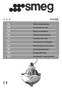 Handleiding Smeg CF33SE Koel-vries combinatie