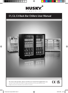 Manual Husky C2H-ECO-865-HU Refrigerator