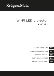 Bedienungsanleitung Krüger and Matz KM0373 Projektor
