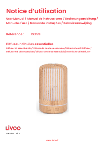 Manual Livoo DE159 Difusor de aroma