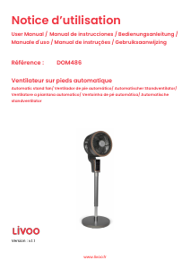 Bedienungsanleitung Livoo DOM486 Ventilator