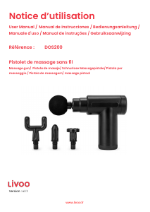 Manual Livoo DOS200-OC Massage Device