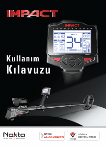 Kullanım kılavuzu Nokta Impact Metal detektörü