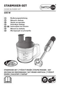 Manual Switch On HB-G0212 Blender de mână