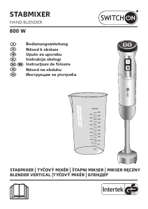 Instrukcja Switch On HB-PA2301 Blender ręczny