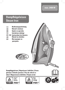 Manuál Kaufland IS-D0101 Žehlička