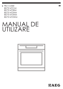 Manual AEG BS731472HM Cuptor
