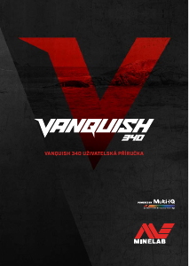 Manuál Minelab Vanquish 340 Detektor kovů