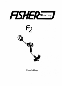 Handleiding Fisher F2 M-Scope Metaaldetector