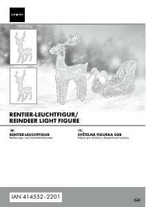 Bedienungsanleitung LIV&BO IAN 414552 Weihnachtsdekoration