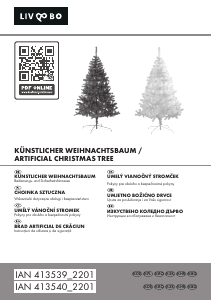 Bedienungsanleitung LIV&BO IAN 413540 Weihnachtsbaum