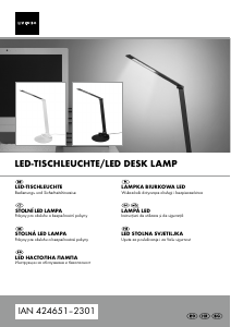 Manual LIV&BO IAN 424651 Lampă