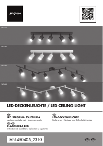 Bedienungsanleitung LIV&BO IAN 450405 Leuchte