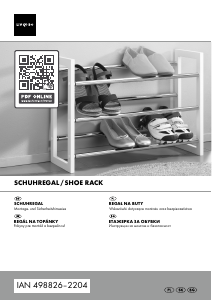 Bedienungsanleitung LIV&BO IAN 498826 Schuhschrank