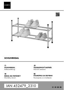 Bedienungsanleitung LIV&BO IAN 452479 Schuhschrank