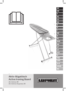 Manual de uso Leifheit 76145 Air Active M Tabla de planchar