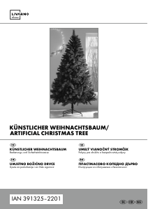 Bedienungsanleitung Livarno IAN 391325 Weihnachtsbaum