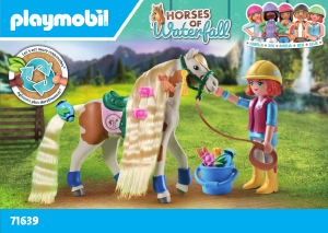 Εγχειρίδιο Playmobil set 71639 Horses of Waterfall Η Ellie με το άλογό της