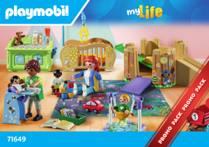 Instrukcja Playmobil set 71649 My Life Grupa maluchów