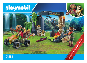 Bedienungsanleitung Playmobil set 71454 Sports Schatzsuche im Dschungel