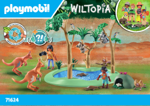 Bedienungsanleitung Playmobil set 71624 Wiltopia Australische Tierwelt