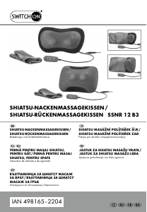 Manuál Switch On SSNR 12 B3 Masážní přístroj