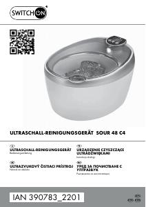 Instrukcja Switch On SOUR 48 C4 Myjka ultradźwiękowa