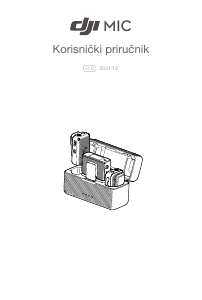 Priručnik DJI MIC Mikrofon