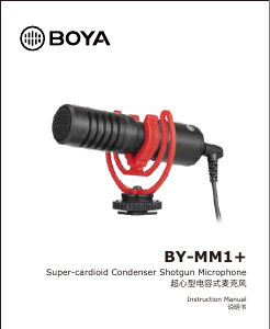 Handleiding BOYA BY-MM1+ Microfoon