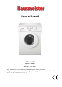 Használati útmutató Hausmeister HM3061 Mosógép