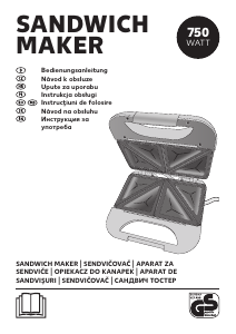 Návod Kaufland NN-SM-01 Kontaktný gril