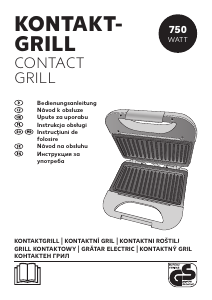 Bedienungsanleitung Kaufland NN-SM-02 Kontaktgrill
