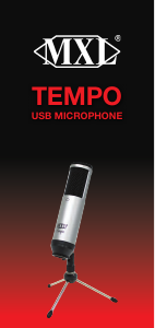 Handleiding MXL Tempo Microfoon