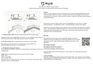 Handleiding MiJia SDJQR01RR Stofzuiger