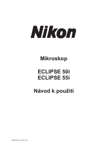 Manuál Nikon Eclipse 50i Mikroskop