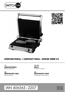 Manual Switch On IAN 406565 Grătar electric