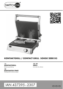 Manual Switch On SOKGE 2000 D3 Grătar electric