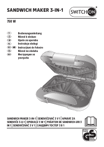 Manual Switch On SM-B1901 Grătar electric