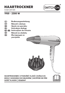 Manual Switch On HD-H0101 Uscător de păr