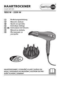 Manual Switch On HD-F0201 Uscător de păr