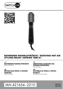 Bedienungsanleitung Switch On IAN 421654 Lockenstab