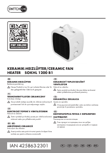 Bedienungsanleitung Switch On SOKHL 1200 B1 Heizgerät