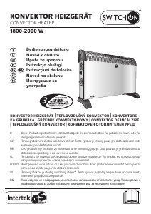 Priručnik Switch On HE-D0101 Grijalica