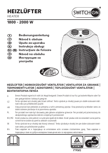 Bedienungsanleitung Switch On HE-A0101 Heizgerät