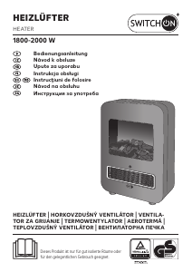 Návod Switch On HE-FB-01 Ohrievač