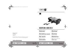 Handleiding Switch On IAN 389952 Gourmetstel