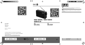 Návod Switch On SODR 15 A1 Rádio