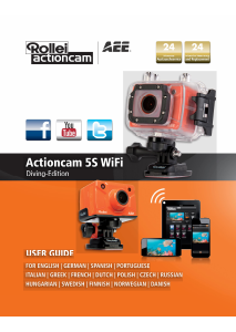 Manual Rollei ActionCam 5S WiFi Action Camera