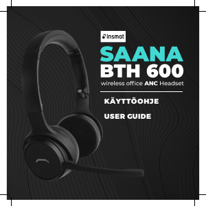 Manual Insmat Saana BTH 600 Headset