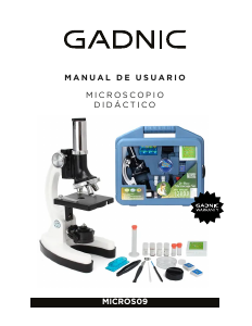 Manual de uso Gadnic MICROS09 Microscopio